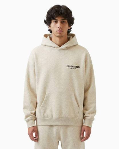 Fear of God Essentials Hoodie Light Oatmeal