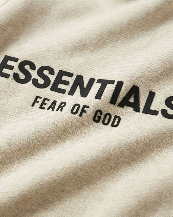 Fear of God Essentials Hoodie Light Oatmeal