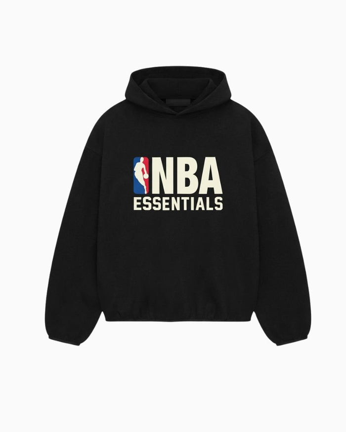 Fear Of God Essentials Hoodie NBA Black