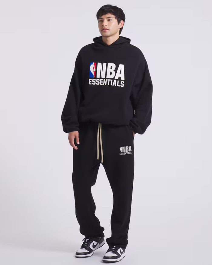 Fear Of God Essentials Hoodie NBA Black