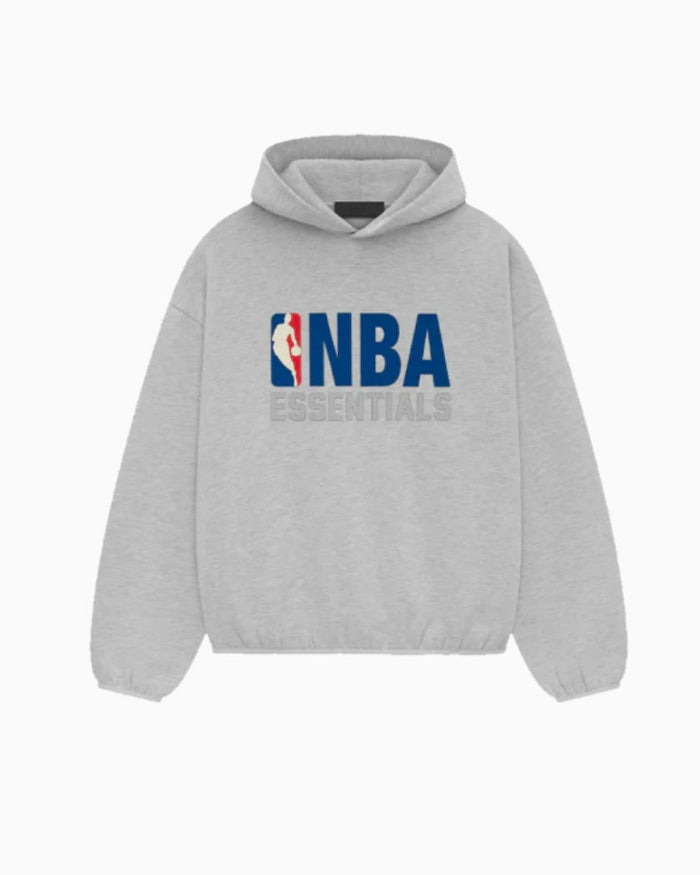 Fear Of God Essentials Hoodie NBA Light Heather