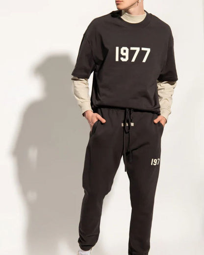 Fear of God Essentials Sweatpants 1977 Iron Black