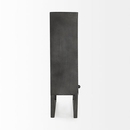 Felix Gray Metal Square Table Clock