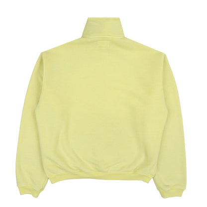 FLEECE ZIP MOCK