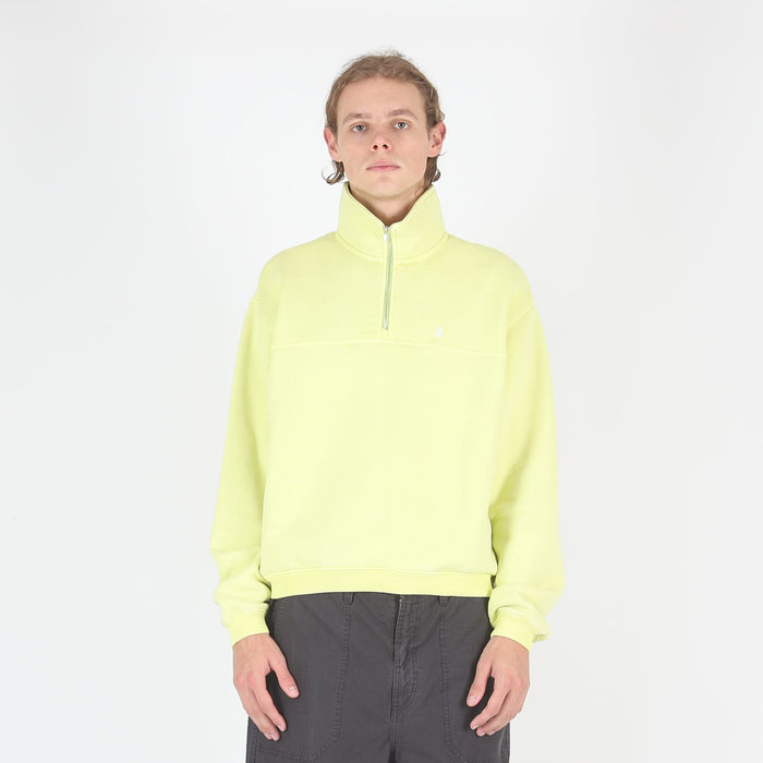 FLEECE ZIP MOCK