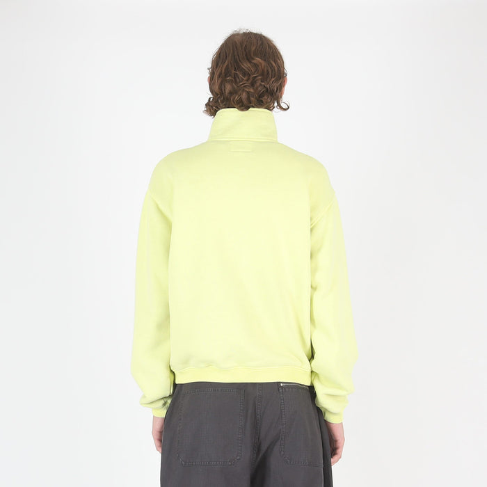 FLEECE ZIP MOCK
