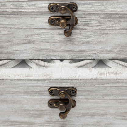 Floribundus (Set of 2) Off-White Decorative Boxes