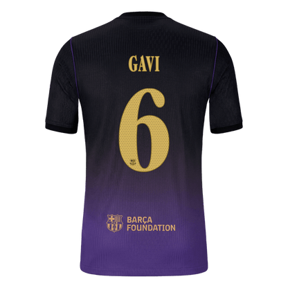 GAVI #6 Barcelona Away Player Version Jersey 2026/27 - UCL