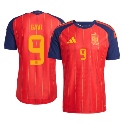 GAVI #9 Spain Home Player Version Jersey World Cup 2026