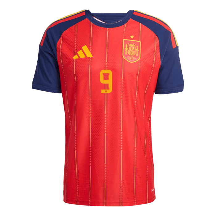 GAVI #9 Spain Home Player Version Jersey World Cup 2026