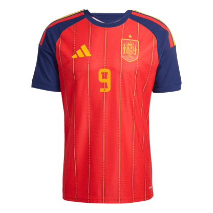 GAVI #9 Spain Home Player Version Jersey World Cup 2026