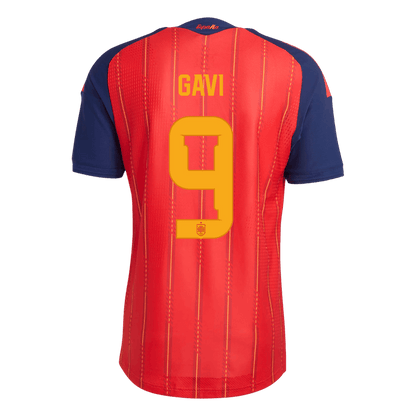 GAVI #9 Spain Home Player Version Jersey World Cup 2026