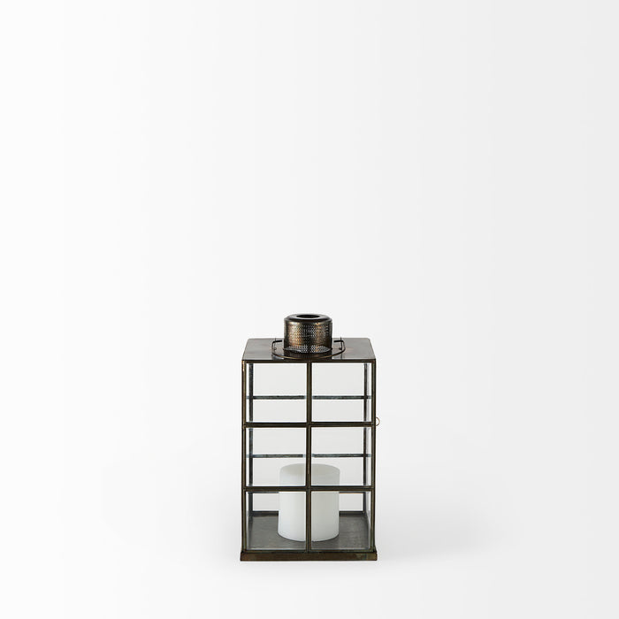 Grimwig (Small) 8L x 8W x 15H LANTERN W/SHEET BASE WITHOUT BEVEL