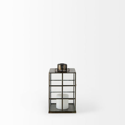 Grimwig (Small) 8L x 8W x 15H LANTERN W/SHEET BASE WITHOUT BEVEL