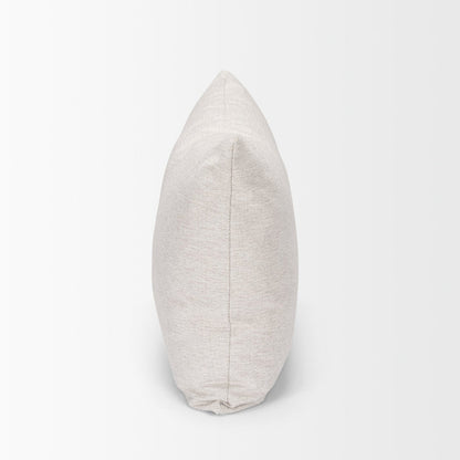 Halston Arm Pillow in Oatmeal Performance Fabric