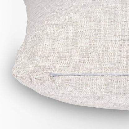 Halston Arm Pillow in Oatmeal Performance Fabric