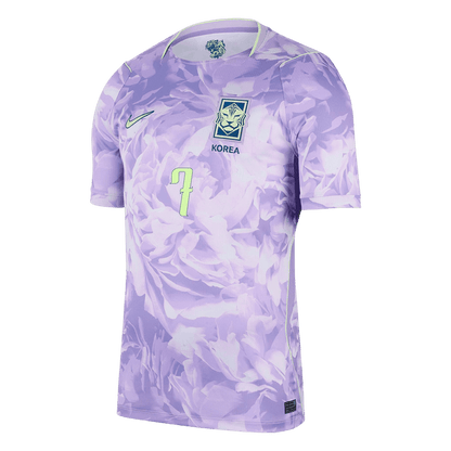 HEUNGMIN #7 South Korea Away Soccer Jersey World Cup 2026