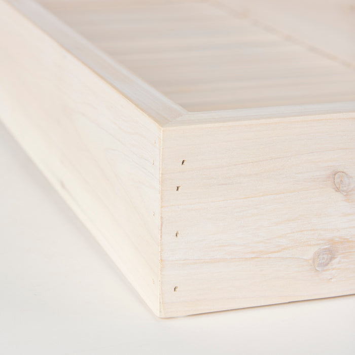 Horatio 28L x 12W Natural Wood Rectangular Serving Tray