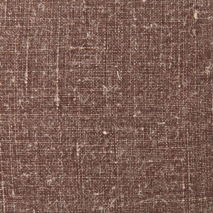 Jack Brown Linen Square Decorative Pillow Cover
