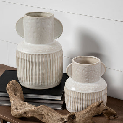 Judy Small Eggshell Ceramic Vase