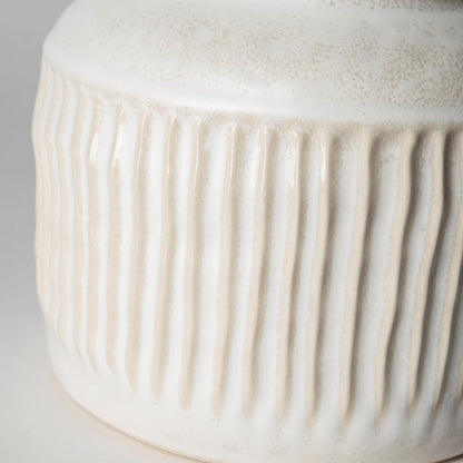 Judy Small Eggshell Ceramic Vase