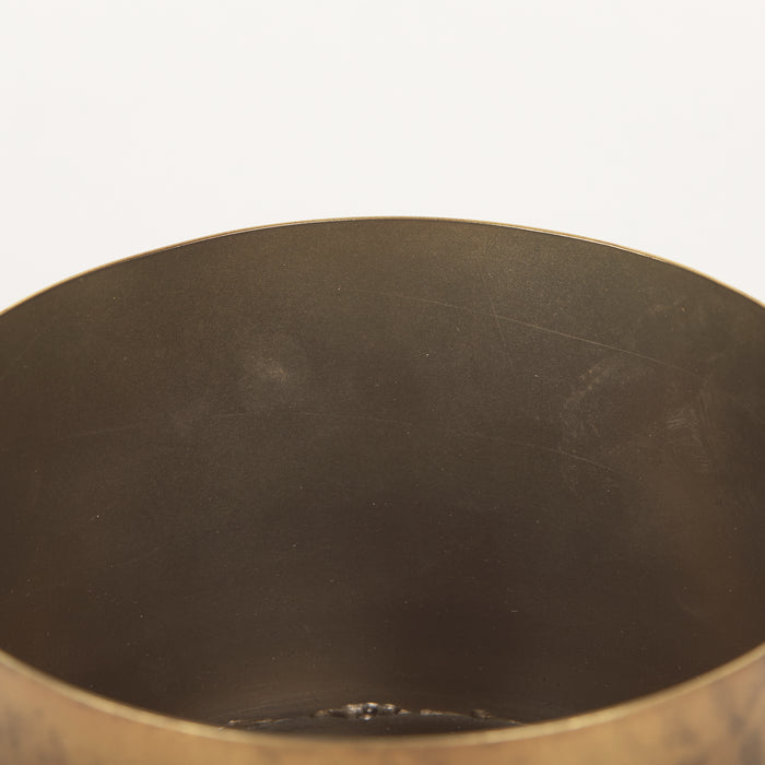 Juno 6.5H Medium Gold Iron Medium Vase