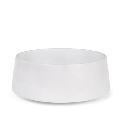 Kadara White Washed Solid Wood Decorative Bowl