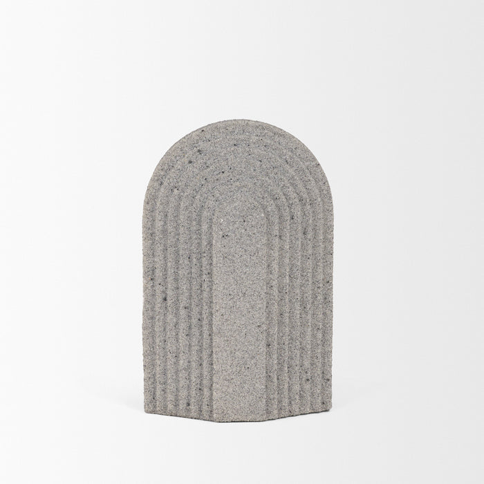Kael Resin Textured Sandstone Decorative Object