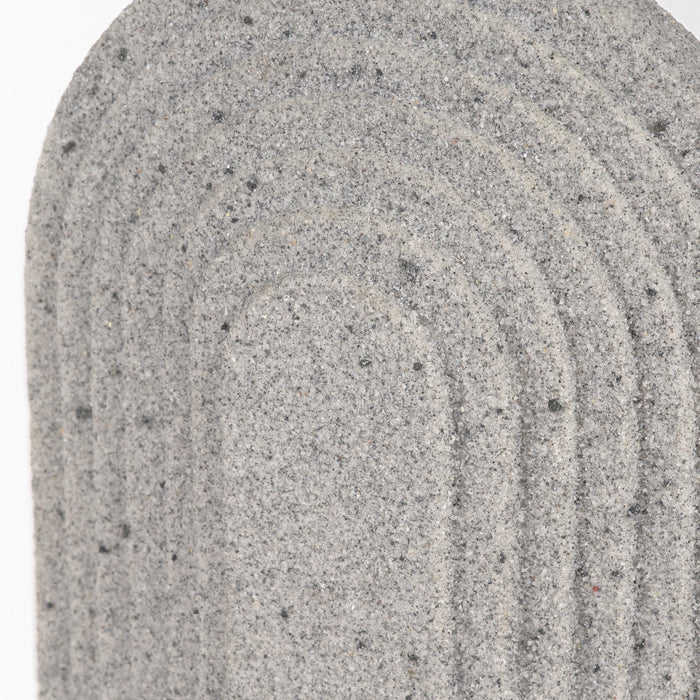 Kael Resin Textured Sandstone Decorative Object