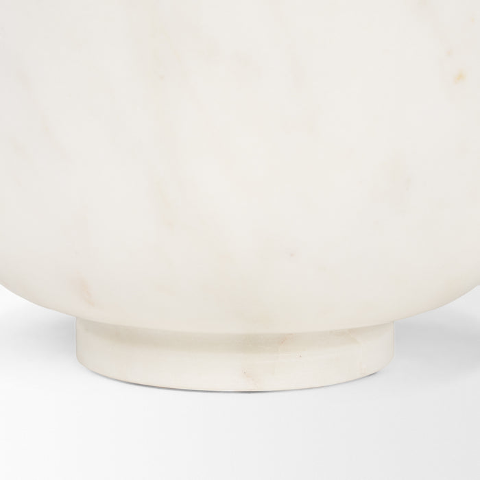 Katora Small Premium Solid White Marble Bowl