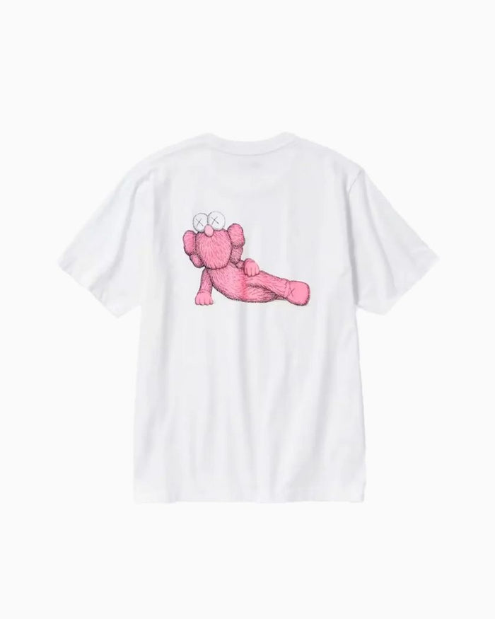 KAWS x UNIQLO Short Sleeve Graphic Tee Pink