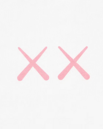 KAWS x UNIQLO Short Sleeve Graphic Tee Pink
