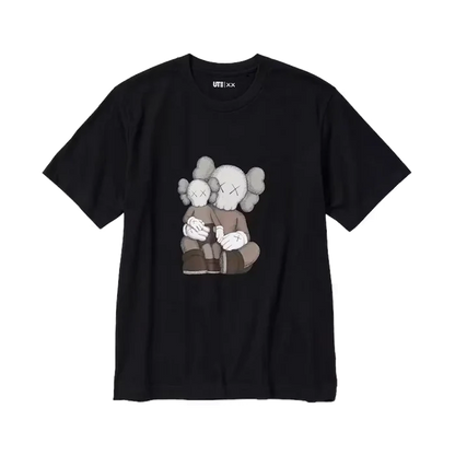 KAWS x UNIQLO UT Short Sleece Tee Black