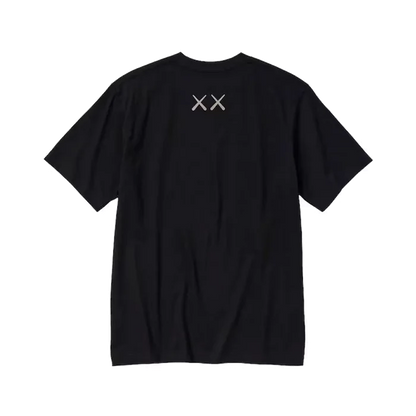 KAWS x UNIQLO UT Short Sleece Tee Black