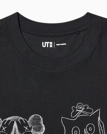 KAWS x Uniqlo Warhol UT Graphic Tee White Black