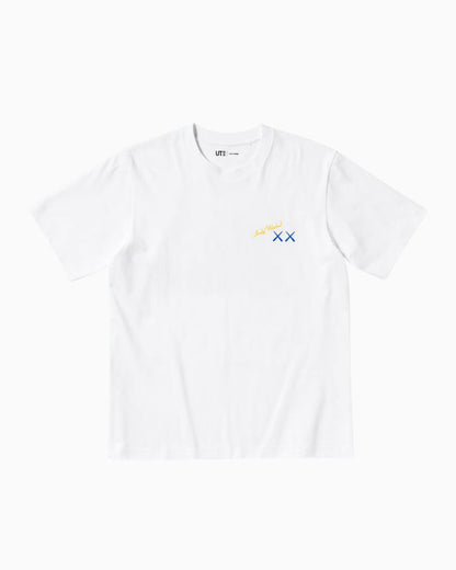 KAWS x Uniqlo Warhol UT Graphic Tee White Blue