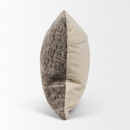 Khloe Taupe Lumbar Pillow Cover