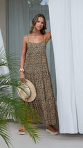 The Lifestyle Heiva Maxi Dress - Fierce Camel