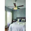 Kichler Bands 52" Ceiling Fan w/ LED Light (Brushed Nickel) – Reversible Blades