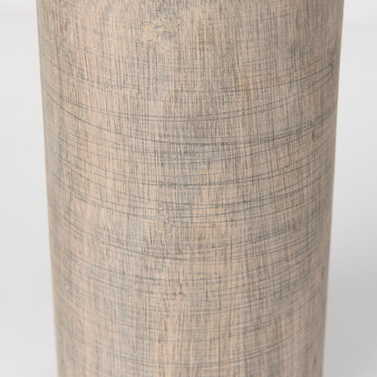 Knox Medium Gray-Wash Wood Decorative Object
