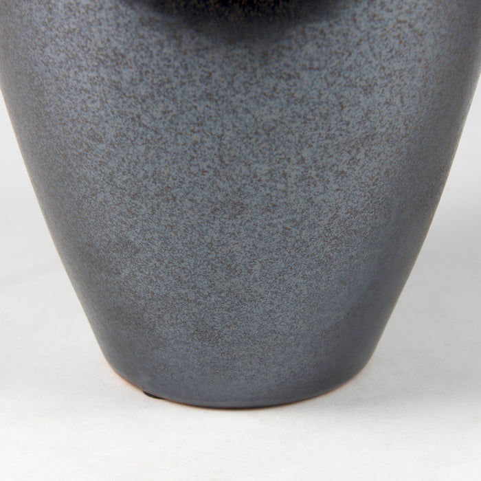 Kora Medium Dark Metallic Double Ear Vase