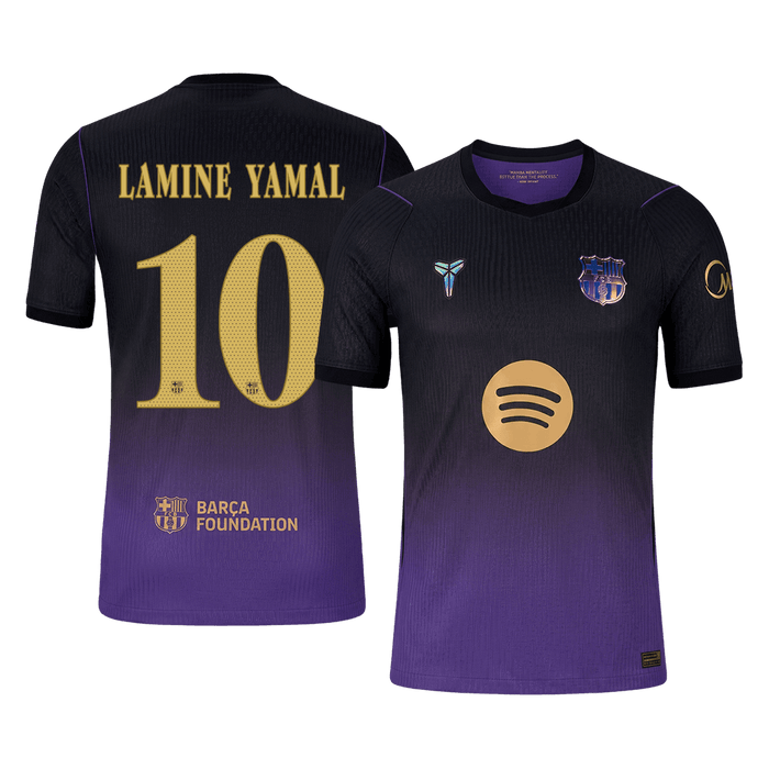 LAMINE YAMAL #10 Barcelona Away Player Version Jersey 2026/27 - UCL