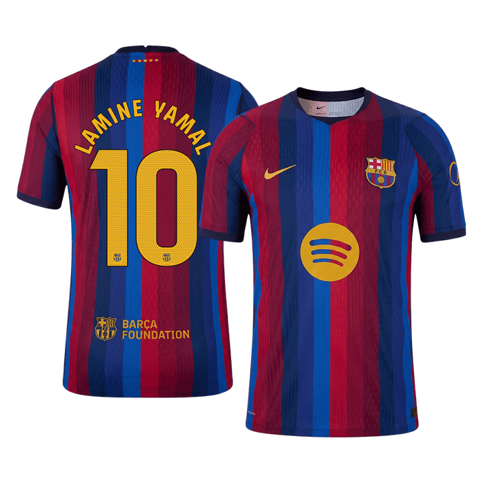 LAMINE YAMAL #10 Barcelona Home Player Version Jersey 2026/27