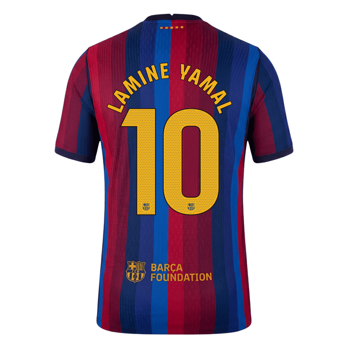 LAMINE YAMAL #10 Barcelona Home Player Version Jersey 2026/27