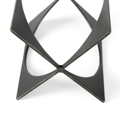 Lima Gunmetal Gray Metal Small Decorative Object
