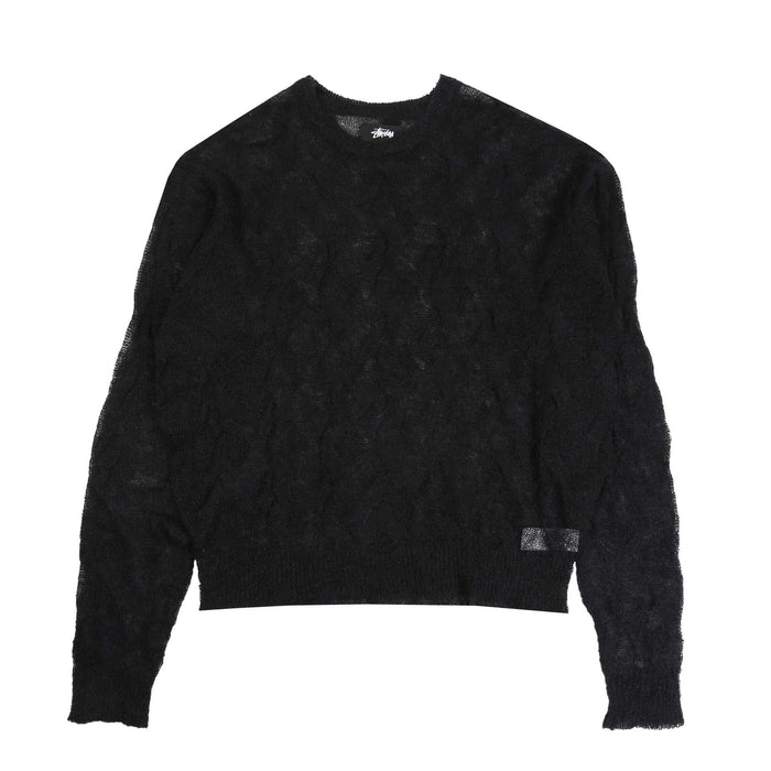 LOOSE KNIT CROSS CABLE