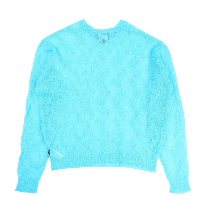 LOOSE KNIT CROSS CABLE