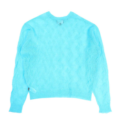 LOOSE KNIT CROSS CABLE
