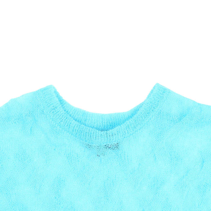 LOOSE KNIT CROSS CABLE