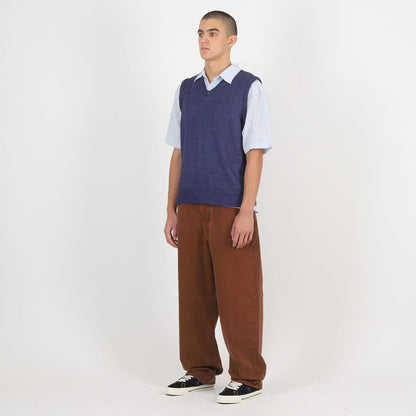 LOOSE KNIT LINEN VEST